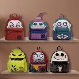 Loungefly Nightmare Before Christmas Mini Backpacks Collection
